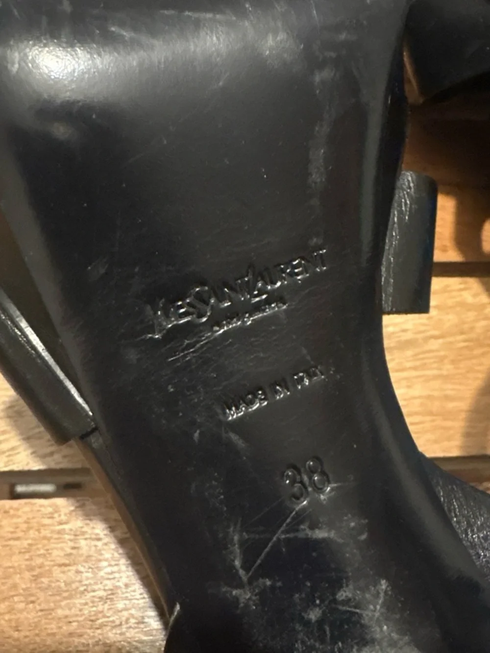 Yves Saint Laurent Tribute 105 Platform Sandals